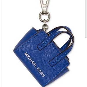 Michael Kors Blue Coin Purse Key Chain